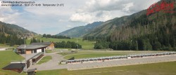 Archiv Foto Webcam Obertilliach Biathlonzentrum 15:00