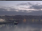 Archiv Foto Webcam Trondheim - Hafen 17:00