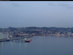 Archiv Foto Webcam Trondheim - Hafen 23:00