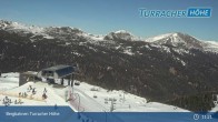 Archiv Foto Webcam Live Cam Turracher Höhe: Panoramablick Kornock 10:00