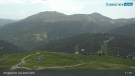 Archiv Foto Webcam Live Cam Turracher Höhe: Panoramablick Kornock 10:00