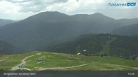 Archiv Foto Webcam Live Cam Turracher Höhe: Panoramablick Kornock 12:00