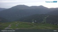 Archiv Foto Webcam Live Cam Turracher Höhe: Panoramablick Kornock 00:00