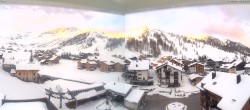 Archiv Foto Webcam Skigebiet Malbun Triesenberg - Hotel Turna 05:00