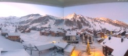 Archiv Foto Webcam Skigebiet Malbun Triesenberg - Hotel Turna 06:00