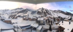 Archiv Foto Webcam Skigebiet Malbun Triesenberg - Hotel Turna 08:00