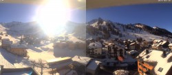 Archiv Foto Webcam Skigebiet Malbun Triesenberg - Hotel Turna 11:00