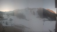 Archived image Webcam Malbun Triesenberg ski resort - Täli chair lift 07:00