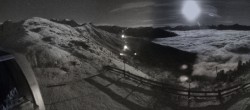 Archived image Webcam 4 Vallées: Thyon - top station Etherolla 03:00