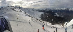 Archiv Foto Webcam 4 Vallées: Thyon - Bergstation Etherolla 13:00