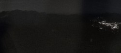Archiv Foto Webcam 4 Vallées: Thyon - Bergstation Etherolla 23:00