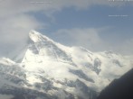 Archiv Foto Webcam 4 Vallées: Blick Richtung Dent Blanche und Matterhorn 15:00