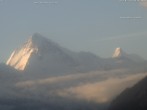 Archived image Webcam 4 Vallées: View of Dent Blanche and Matterhorn 06:00