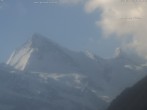 Archived image Webcam 4 Vallées: View of Dent Blanche and Matterhorn 07:00
