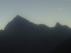 Archived image Webcam 4 Vallées: View of Dent Blanche and Matterhorn 05:00