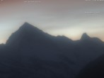 Archiv Foto Webcam 4 Vallées: Blick Richtung Dent Blanche und Matterhorn 06:00