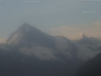 Archiv Foto Webcam 4 Vallées: Blick Richtung Dent Blanche und Matterhorn 05:00