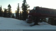 Archived image Webcam Backside Summit Northstar California 19:00