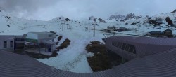 Archived image Webcam Samnaun Alp Trida: Base Station Viderjoch 19:00