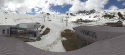 Archived image Webcam Samnaun Alp Trida: Base Station Viderjoch 13:00