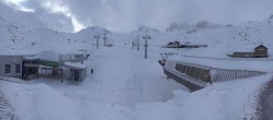 Archived image Webcam Samnaun Alp Trida: Base Station Viderjoch 13:00