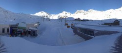 Archived image Webcam Samnaun Alp Trida: Base Station Viderjoch 09:00