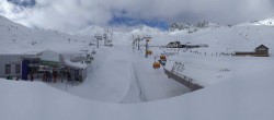 Archiv Foto Webcam Samnaun Alp Trida: Talstation Viderjochbahnen 09:00