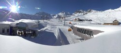 Archiv Foto Webcam Samnaun Alp Trida: Talstation Viderjochbahnen 13:00