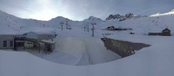 Archiv Foto Webcam Samnaun Alp Trida: Talstation Viderjochbahnen 15:00