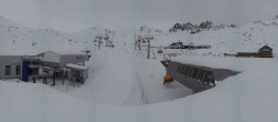 Archived image Webcam Samnaun Alp Trida: Base Station Viderjoch 09:00