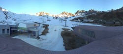 Archiv Foto Webcam Samnaun Alp Trida: Talstation Viderjochbahnen 05:00