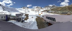 Archived image Webcam Samnaun Alp Trida: Base Station Viderjoch 11:00