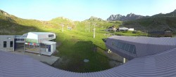 Archiv Foto Webcam Samnaun Alp Trida: Talstation Viderjochbahnen 05:00