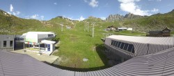 Archiv Foto Webcam Samnaun Alp Trida: Talstation Viderjochbahnen 07:00