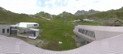Archiv Foto Webcam Samnaun Alp Trida: Talstation Viderjochbahnen 13:00