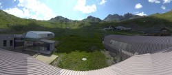 Archiv Foto Webcam Samnaun Alp Trida: Talstation Viderjochbahnen 15:00