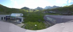 Archiv Foto Webcam Samnaun Alp Trida: Talstation Viderjochbahnen 17:00