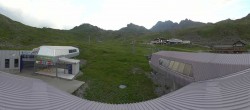 Archiv Foto Webcam Samnaun Alp Trida: Talstation Viderjochbahnen 19:00