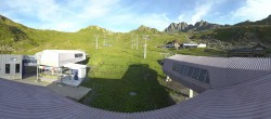 Archiv Foto Webcam Samnaun Alp Trida: Talstation Viderjochbahnen 01:00