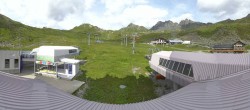 Archiv Foto Webcam Samnaun Alp Trida: Talstation Viderjochbahnen 04:00