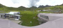 Archiv Foto Webcam Samnaun Alp Trida: Talstation Viderjochbahnen 08:00