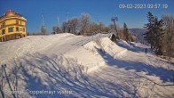 Archiv Foto Webcam Skigebiet Sturmer Bournak - Bergstation 04:00