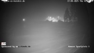 Archiv Foto Webcam Kniebis Loipen und Hütte 01:00