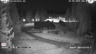 Archiv Foto Webcam Kniebis Loipen und Hütte 01:00