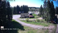 Archiv Foto Webcam Kniebis Loipen und Hütte 09:00