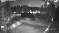 Archiv Foto Webcam Kniebis Loipen und Hütte 22:00
