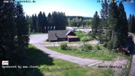 Archiv Foto Webcam Kniebis Loipen und Hütte 04:00