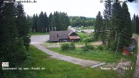 Archiv Foto Webcam Kniebis Loipen und Hütte 06:00