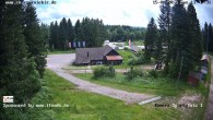 Archiv Foto Webcam Kniebis Loipen und Hütte 13:00