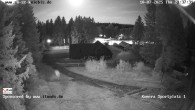 Archiv Foto Webcam Kniebis Loipen und Hütte 23:00